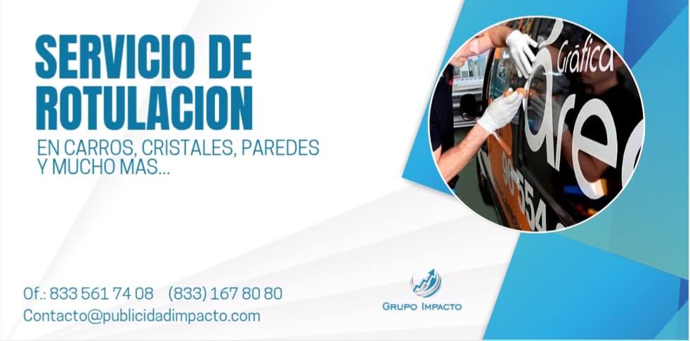 SERVICIO DE ROTULACION